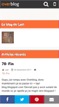 Mobile Screenshot of layl.over-blog.fr