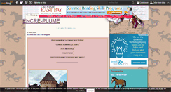 Desktop Screenshot of encre-plume.over-blog.com