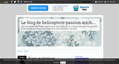 Desktop Screenshot of helicoptere-passion.over-blog.com