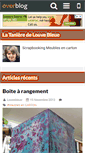 Mobile Screenshot of louvebleue.over-blog.com