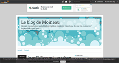 Desktop Screenshot of lemoineauetlecrapaud.over-blog.com