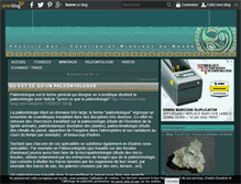 Tablet Screenshot of fossilshut.over-blog.com