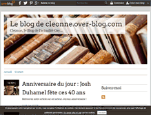 Tablet Screenshot of cleonne.over-blog.com