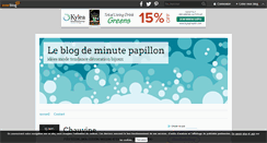 Desktop Screenshot of minutedupapillon.over-blog.com