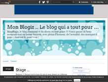 Tablet Screenshot of monblogiz.over-blog.com
