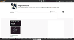 Desktop Screenshot of magieorientale.over-blog.com