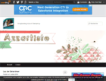 Tablet Screenshot of celine.azzartiste.over-blog.com