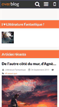 Mobile Screenshot of lecture.fantastique.over-blog.com