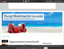 Tablet Screenshot of montmartre-parigi-vacanze.over-blog.com