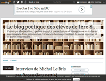 Tablet Screenshot of 1poeme1image.over-blog.com