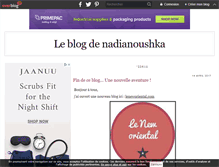 Tablet Screenshot of nadianoushka.over-blog.com