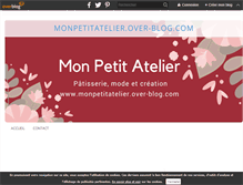 Tablet Screenshot of monpetitatelier.over-blog.com