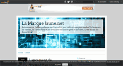 Desktop Screenshot of lamarquejaune.over-blog.com