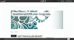 Desktop Screenshot of kombitour2008.over-blog.com