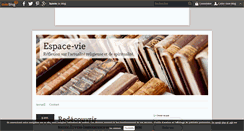 Desktop Screenshot of espace-vie.over-blog.com