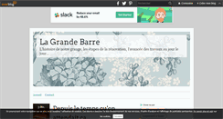 Desktop Screenshot of lagrandebarre.over-blog.com