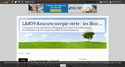 Desktop Screenshot of biocarburant.over-blog.com