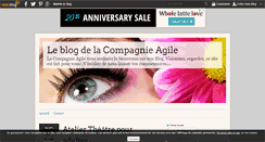 Desktop Screenshot of compagnie-agile.over-blog.com