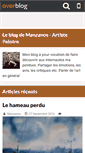Mobile Screenshot of manzanos-artiste.peintre.over-blog.com