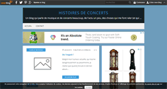 Desktop Screenshot of histoiresdeconcerts.over-blog.com