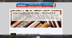 Desktop Screenshot of lesgazellesroses.over-blog.com