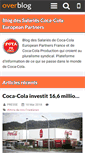 Mobile Screenshot of fo.cocacola.over-blog.com