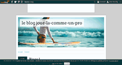 Desktop Screenshot of joue-la-comme-un-pro.over-blog.com