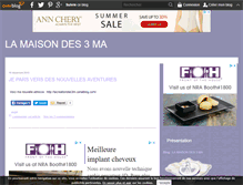 Tablet Screenshot of chezles3ma.over-blog.com