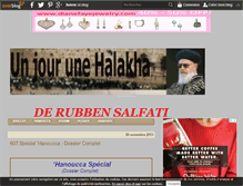Tablet Screenshot of halakha.over-blog.fr