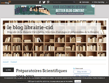 Tablet Screenshot of librairie-cid.over-blog.com