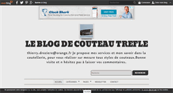 Desktop Screenshot of couteautrefle.over-blog.com