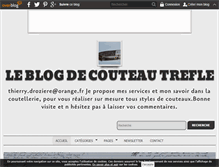 Tablet Screenshot of couteautrefle.over-blog.com