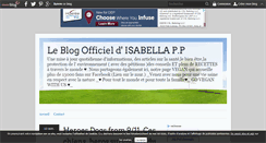 Desktop Screenshot of isabella-vegan-page2.over-blog.com