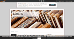 Desktop Screenshot of madilou.over-blog.com