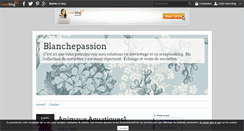 Desktop Screenshot of blanchepassion.over-blog.com