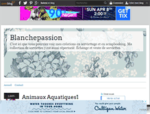 Tablet Screenshot of blanchepassion.over-blog.com
