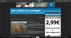 Desktop Screenshot of monchalet.over-blog.com