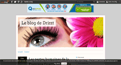 Desktop Screenshot of historia-drizzt.over-blog.com