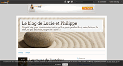 Desktop Screenshot of lucie-philippe.over-blog.com