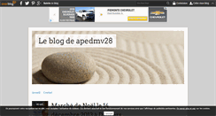 Desktop Screenshot of apedmv28.over-blog.fr