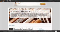 Desktop Screenshot of elmasfuerte.over-blog.com