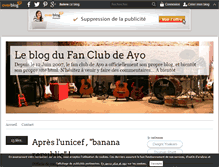 Tablet Screenshot of fanclub-ayo.over-blog.fr