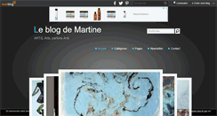 Desktop Screenshot of martine-art.over-blog.com