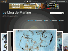 Tablet Screenshot of martine-art.over-blog.com