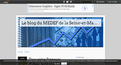 Desktop Screenshot of medef-seineetmarne.over-blog.com