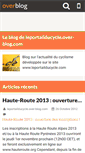 Mobile Screenshot of leportailducycle.over-blog.com