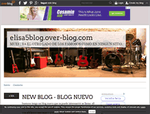 Tablet Screenshot of elisa5blog.over-blog.com