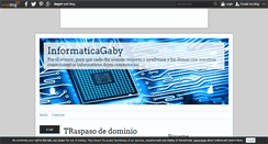 Desktop Screenshot of informaticagaby.over-blog.es