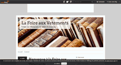 Desktop Screenshot of lafoireauxvetements.over-blog.com