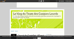 Desktop Screenshot of lescasqueslourds.over-blog.com